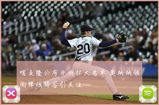 喀麦隆公布非洲杯大名单 奥纳纳领衔锋线阵容引关注